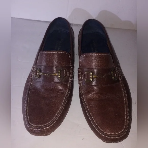 Cole Haan Shoes Cole Haan Kelson Leather Slip On Bit Loafers
